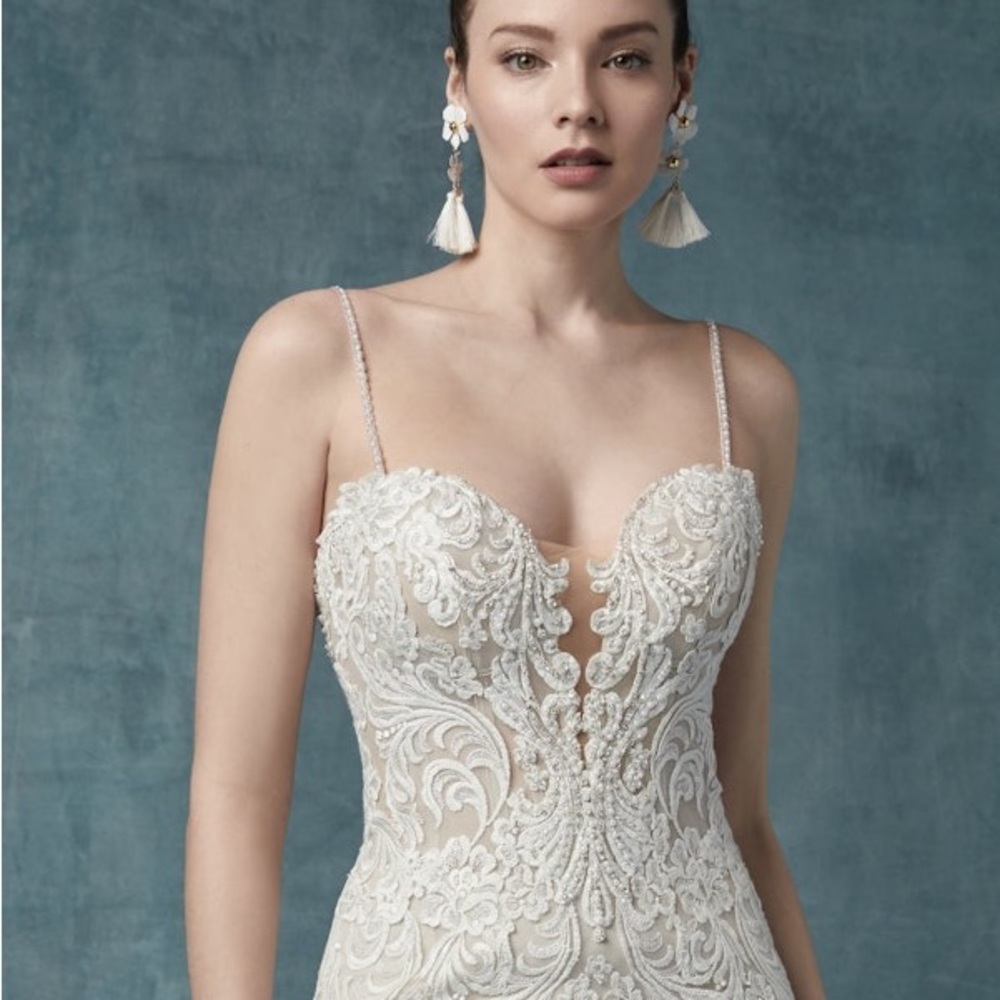 Maggie Sottero Alistaire Wedding Gown Dress - Picture 8 of 10
